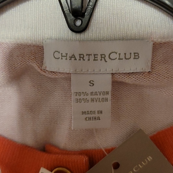 CHARTER Club Long Sleeve Cardigan Sweater - Picture 4 of 8